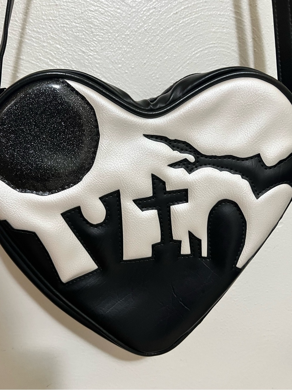 Love, Pain and Stiches Heart Graveyard Bag